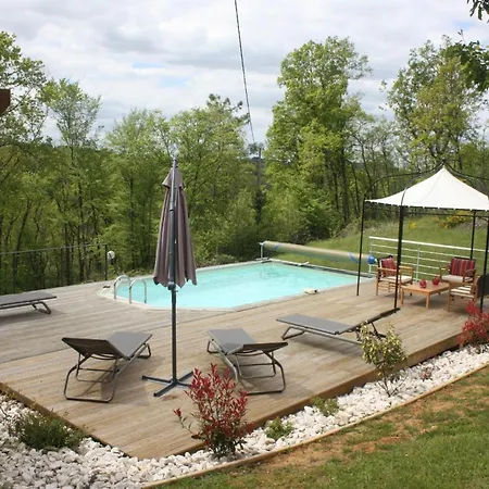 Prázdninový dům Les Combes Avec Piscine Chauffee Au Nord Sarlat