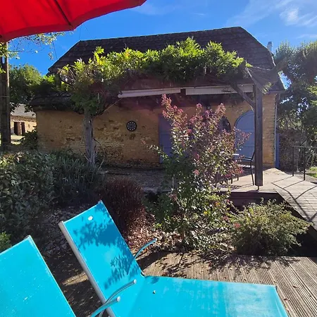 Les Combes Avec Piscine Chauffee Au Nord Sarlat Prázdninový dům *